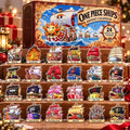 One Piece Pirate Ships Acrylic Concept Fan Advent Calendar Xmas Countdown Presents For One Piece Lovers - Gearneko
