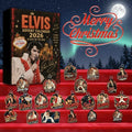 Elvis Presley 2026 Advent Calendar Xmas Countdown Presents For Elvis Presley Fans - Gearneko