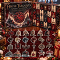 House Targaryen 24 Fire Blood Fan Advent Calendar Christmas Eve Countdown Xmas Gift Ideas - Gearneko