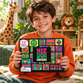 Schylling NeeDoh Squishmas Advent Calendar Xmas Eve Countdown Gift Ideas For BFF - Gearneko