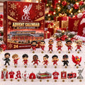 Liverpool FC Advent Calendar 2026 24 Days Of Soccer Fan Christmas Eve Countdown Gifts For Fans - Gearneko