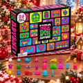 Schylling NeeDoh Squishy Christmas Squishmas Advent Calendar 2026 24 Days Holiday Surprise - Gearneko