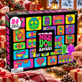 Schylling NeeDoh Squishy Christmas Squishmas Advent Calendar 2026 Xmas 24 Days Great Gifts - Gearneko