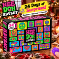 Schylling NeeDoh Squishy Christmas Squishmas Advent Calendar 2026 Xmas 24 Days Holiday Box - Gearneko