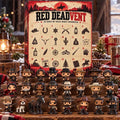 Red Deadvent 24 Day Wild West Advent Calendar Christmas Countdown Xmas Gifts For Gamers - Gearneko