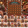 Western Cowgirl Christmas Advent Calendar 2026 Christmas Decor Gifts For Girlfriend - Gearneko