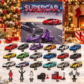 Supercar New Year Advent Calendar 2026 Christmas Eve Countdown Gifts For Car Lovers - Gearneko