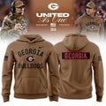 Georgia Bulldogs Merch United As One 2026 Military Appreciation Hoodie Best Fan Gears - Gearneko