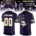 Personalized Minnesota Vikings Merch 2026 Rivalries Jersey Football Gifts For Skol Nation - Gearneko