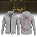 The Red Clay Strays Merch Grateful Tour Zip Hoodie The Red Clay Strays Apparel - Gearneko