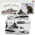 Custom Josiah Queen The Damascus Road Tour 2027 Sneakers Josiah Queen Merch Music Fan Gift - Gearneko