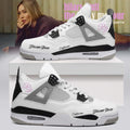 Personalized Hilary Duff The Lucky Me Tour 2026 Sneakers Hilary Duff Merch Gifts For Fans - Gearneko