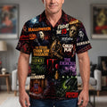 Horror Movie Art Hawaiian Shirt Halloween Merch Gifts For Husband - Gearneko