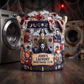 Personalized Villain Quilted Laundry Basket Halloween Decor Gifts For Horror Movie Lovers - Gearneko
