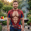 Spider Man The Unzipped Hero T-Shirt Spider Man Clothing Best Gifts For Husband - Gearneko