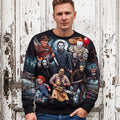 The Slayers Horror Movie Characters Sweatshirt Halloween Clothing Gifts For Husband - Gearneko