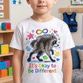 Timothy Meme Raccoon White T-Shirt It's Okay To Be Different Shirt Gifts For BFF - Gearneko