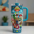 Custom Toy Story Adventure Friends Tumbler Best Toy Story Merch Presents For Cartoon Lovers - Gearneko