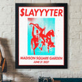 Slayyyter New York Madison First Ever Solo Headline Arena Show Poster Poster Slayyyter Merch Fan Gifts - Gearneko