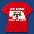 Adam Carriker Duck Season Silence The Quack T-Shirt Adam Carriker Clothing Gifts For Fans - Gearneko