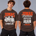 Jonas Brothers Merch The Burning Up Tour T-Shirt Jonas Brothers Concert Attire - Gearneko