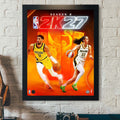 NBA 2K27 Season 2 Starring Tyrese Haliburton And Caitlin Clark Cover Athletes Poster NBA Merch Gifts For Fan - Gearneko