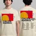 Calvin Harris Merch North America 2027 Tour Schedule Dates T-Shirt Calvin Harris Fans Gift - Gearneko
