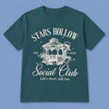 Gilmore Girls Stars Hollow Social Club Est 2000 Life’s Short Talk Fast Shirt Gifts For Sisters - Gearneko