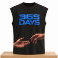 M4N1PL3 365 Days Black Tank Top Streetwear Apparel Presents For Brothers - Gearneko