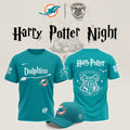 Miami Dolphins Merch Harry Potter Night 2026 T-Shirt Unique Gifts For Potterheads - Gearneko