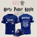 New York Giants x Harry Potter Night T-Shirt New York Giants Clothing Potterheads Gifts - Gearneko