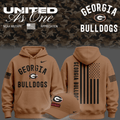 Georgia Bulldogs X 2026 Military Appreciation Hoodie Georgia Bulldogs Hooded Sweatshirt Fan Gear - Gearneko