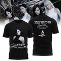 Aespa Merch Ningning Complaexity 2026 2027 Tour Black T-Shirt Aespa Concert Attire Best MY Gift Ideas - Gearneko