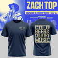 Zach Top Merch Cold Beer Country Music Tour 2026 Signature Shirt Country Fans Gifts - Gearneko