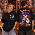 Bluey Too Cute Too Spook Halloween T-Shirt Spooky Halloween Clothing Gifts For Bluey Lovers - Gearneko