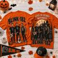 Blink 182 Merch Halloween T-Shirt Halloween Clothing Unique Gifts For Blink 182 Lovers - Gearneko