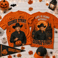 George Strait Merch Halloween T-Shirt Halloween Gifts For Music Lovers - Gearneko