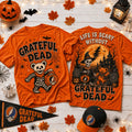 Grateful Dead Merch Halloween T-Shirt Spooky Halloween Apparel Gifts For Rock Lovers - Gearneko