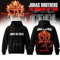Jonas Brothers Merch The Burning Up Tour All Over Again 2026 Hoodie Jonas Brothers Apparel - Gearneko