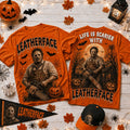 Leatherface Life Is Scary Without T-Shirt Halloween Clothing Best Gifts For Brother - Gearneko