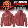 Jonas Brothers Merch The Burning Up Tour All Over Again Hoodie Jonas Brothers Hooded Sweatshirt - Gearneko