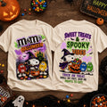 M And M Snoopy Halloween T-Shirt Spooky Halloween Clothes Gifts For Boyfriend - Gearneko
