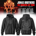 Jonas Brothers Merch The Burning Up Tour All Over Again Hoodie Presents For Jonatics - Gearneko