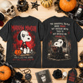 Marilyn Manson Merch Halloween Black T-Shirt Best Presents For Snoopy Lovers - Gearneko