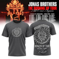 Jonas Brothers Merch The Burning Up Tour All Over Again Shirt Jonas Brothers Clothing - Gearneko