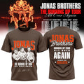 Jonas Brothers Merch The Burning Up Tour All Over Again Shirt Jonas Brothers Concert Outfits - Gearneko