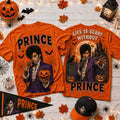 Prince Halloween Graphic T-Shirt Prince Halloween Apparel Gifts For Music Lovers - Gearneko