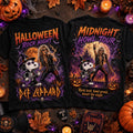 Snoopy x Def Leppard Halloween Black T-Shirt Spooky Season Clothing Gifts For Fans - Gearneko