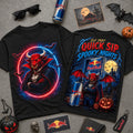 Red Bull Quick Sip Spooky Night Black T-Shirt Halloween Merch Gifts For Red Bull Lovers - Gearneko