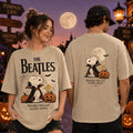 The Beatles Vampire Snoopy Halloween T-Shirt Spooky Season Clothing Gifts For Halloween - Gearneko